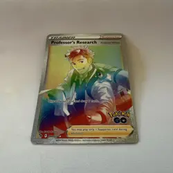 Pokemon SWSH Go Professor’s Research 084/078 Rainbow Rare - Image 2
