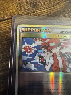 Pokemon TCG Fisherman Uncommon Holo Heartgold & Soulsilver 92/123 English 2010 - Image 3