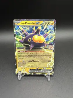 Hop's Pincurchin ex 068/217 Double Rare ME: Ascended Heroes Pokemon Holo NM - Image 1