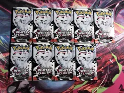 Pokemon White Flare Booster Pack Sealed English Scarlet & Violet - Image 2