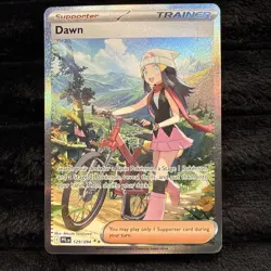Pokemon TCG Dawn Trainer Supporter Holo 129/094 Phantasmal Flames Rare - Image 1