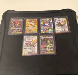 Pokemon TCG English Illustration Rare & Full Art EX Lot of 6 NM - Image 1