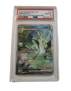 PSA 10 Pokemon Serperior EX Black Bolt Special Illustration - Image 1