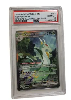 PSA 10 Pokemon Serperior EX Black Bolt Special Illustration - Image 4