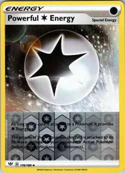 Powerful Colorless Energy 176/189 UC Darkness Ablaze Pokemon Reverse Holo NM - Image 1