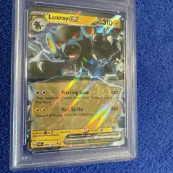 2024 POKEMON TWM EN #068 LUXRAY EX PSA 9 LOW POP TWILIGHT MASQUERADE #68 - Image 2