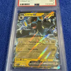 2024 POKEMON TWM EN #068 LUXRAY EX PSA 9 LOW POP TWILIGHT MASQUERADE #68 - Image 4