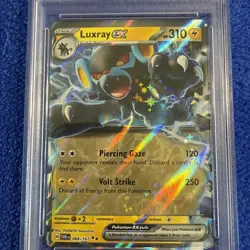 2024 POKEMON TWM EN #068 LUXRAY EX PSA 9 LOW POP TWILIGHT MASQUERADE #68 - Image 5