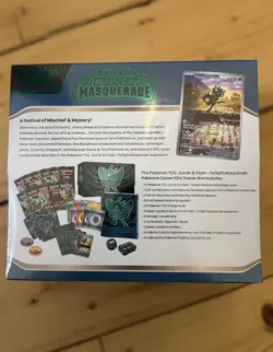 Pokemon Twilight Masquerade Pokemon Center Elite Trainer Box ETB New Sealed - Image 2