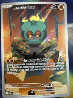Pokemon TCG Marshadow 146/132 Holo Secret Rare Near Mint - Image 1