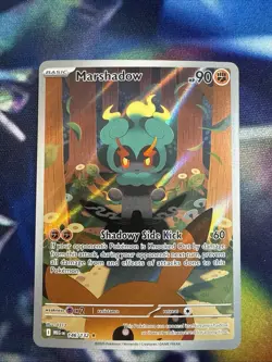 Pokemon TCG Marshadow 146/132 Holo Secret Rare Near Mint - Image 5