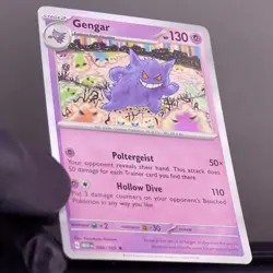 Pokemon Gengar 094/165 Reverse Holo MEW EN 151 Near Mint - Image 3