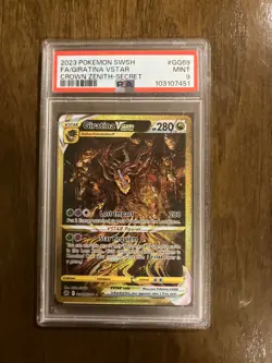 Pokemon Giratina VSTAR GG69 CROWN ZENITH PSA 9 - Image 1