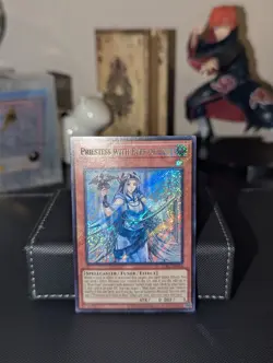 Priestess with Eyes of Blue- LCKC-EN016 - Secret Rare - NM - FREE SHIPPING - Image 2
