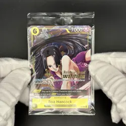 One Piece Boa Hancock Pre Release Event Winner P-115 SEALED Holo Stamp Op-15 - Image 1