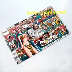 Carrot One Piece Playmat With Zones OPCG TCG Card Game Play Mat _dp68 - Image 3