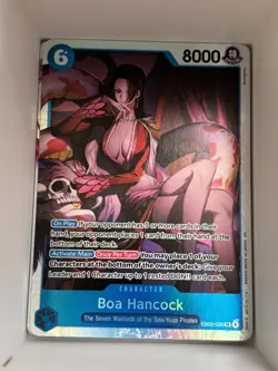 EB03-026 Boa Hancock English SR One Piece TCG Card Game - Image 1