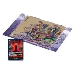 BASE SHOP Limited Playmat Vol. 2 The Five Elders ONE PIECE Card Japanese New PSL - Image 1
