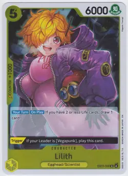 Lilith (Foil) / Extra Booster: One Piece Heroines Edition EB03-058 NM - Image 1