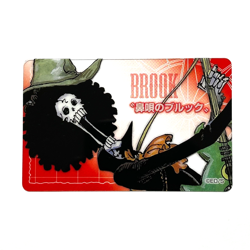 S4928 Brook Japanese One Piece Jump Festival Clear Card F12 - Image 1