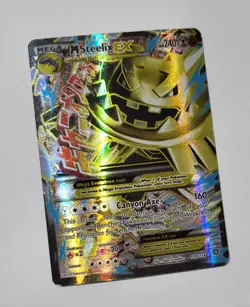 Pokemon M Steelix EX 109/114 Full Art Holo Ultra Rare Steam Siege 2016 TCG Card - Image 1
