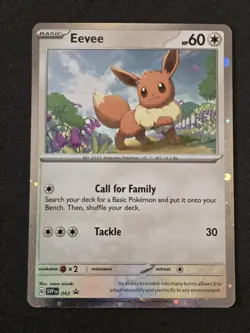 Eevee 043 Sv: Scarlet & Violet Promo Cards Holo - Image 1