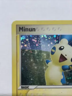 Pokemon Minun 6/12 EX Trainer Kit 2 Holo Common Basic Card 60 HP English - Image 3