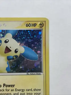 Pokemon Minun 6/12 EX Trainer Kit 2 Holo Common Basic Card 60 HP English - Image 4