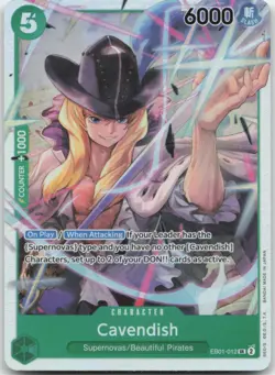 Cavendish EB01-012 One Piece Card NM - Image 1