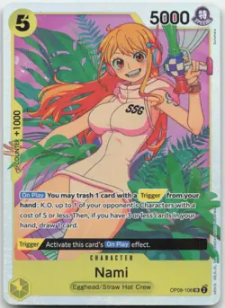 Nami OP08-106 One Piece Card NM - Image 1