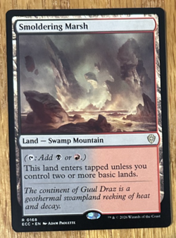 MTG: Lorwyn Eclipsed Commander, Smoldering Marsh - Image 1