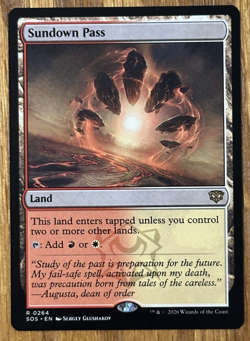 MTG Secrets Of Strixhaven, Sundown Pass - Image 1