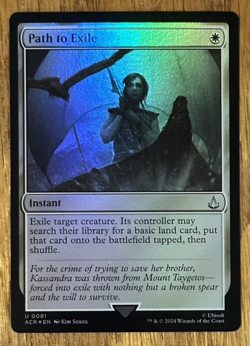 MTG Assassin's Creed, Path to Exile - Foil - Image 1