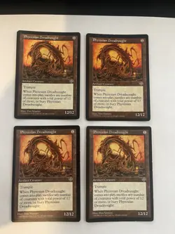 MTG 4x Phyrexian Dreadnought x4 Mirage Magic the Gathering LP/NM - Image 1