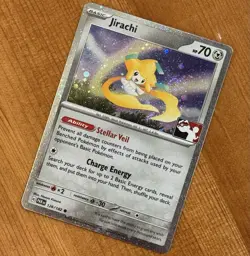 Jirachi 126/182, NM/M Holo, Prize Pack Series 5 Promo, 2 Swirls, Pokemon Play! - Image 2