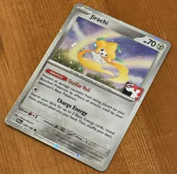 Jirachi 126/182, NM/M Holo, Prize Pack Series 5 Promo, 2 Swirls, Pokemon Play! - Image 3
