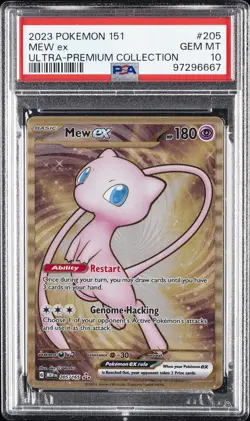 2023 POKEMON 151 ULTRA-PREMIUM COLLECTION #205 MEW EX PSA 10 - Image 1