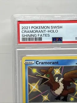 2021 POKEMON SWORD & SHIELD SHINING FATES #SV030 CRAMORANT-HOLO PSA 10 - Image 2