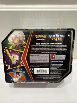 Pokemon TCG Shining Fates Tin Cramorant V Factory Sealed NEW 820650829505 - Image 2