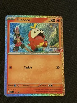 2024 Pokemon Scarlet & Violet Promo Fuecoco 192 Horizons Stamp Promo NM - Image 1