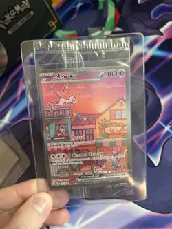 Pokemon Mew ex 053 SVP Scarlet & Violet Promo - NM Sealed - Image 1