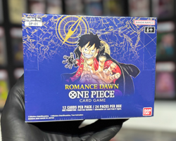One Piece OP-01 Romance Dawn WHITE BOTTOM Booster Box SEALED English + Acrylic - Image 1