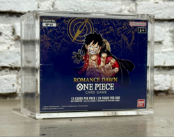One Piece OP-01 Romance Dawn WHITE BOTTOM Booster Box SEALED English + Acrylic - Image 3