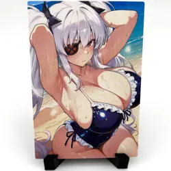 Senran Kagura Yagyuu Sexy Anime Waifu Girl Doujin Lewd Goddess Story Art Card - Image 1
