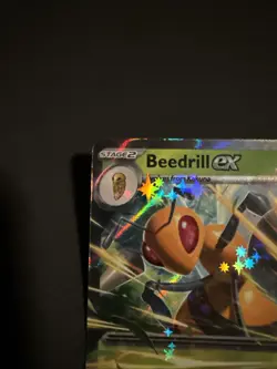 Beedrill EX 003/086 Chaos Rising Pokemon Card - Image 2