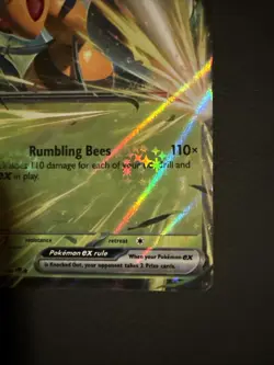 Beedrill EX 003/086 Chaos Rising Pokemon Card - Image 4