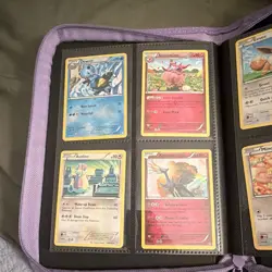 Pokemon TCG Mixed Card UltraPRO Binder 68 Cards Total Binder Included - Image 5