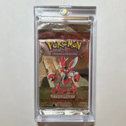 Pokemon TCG Neo Discovery Scizor Sealed Booster Pack 11 Cards 2000 20,9g HEAVYU) - Image 1
