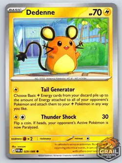 Dedenne 029/088 Perfect Order Near Mint Pokemon Card - Image 1