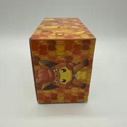 Vulpix Poncho Pikachu Pokemon Center Box with Sleeves Deck Box Dividers NO CARDS 4521329212272 - Image 3